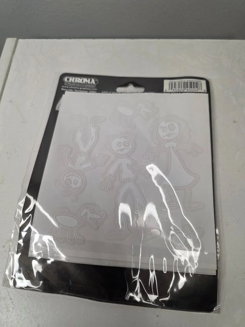 Axentz Zombie Family Decals Car Window Weather Resistant USA NWT